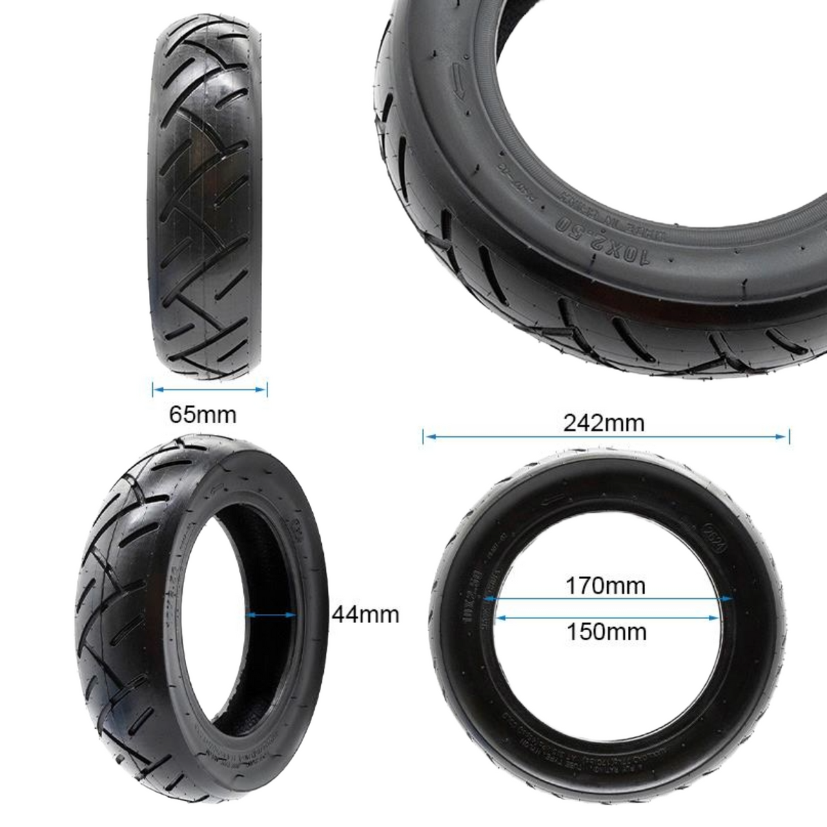 Reifen 10x2.5-6 Zoll Wanda
