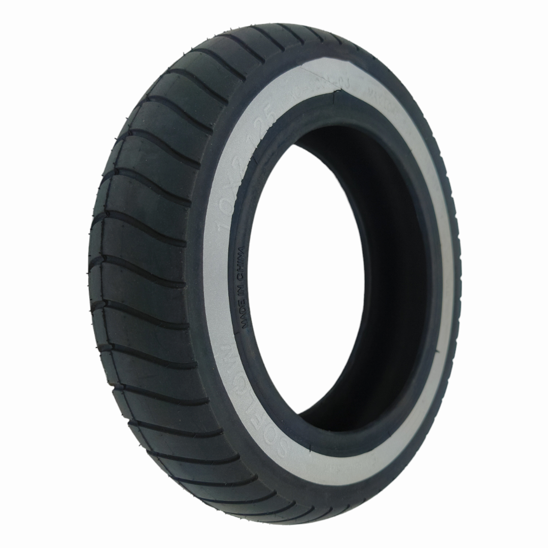 SoFlow SO2 Air Max Original Reifen 10x2.125-6 mit weißen Reflektorstreifen