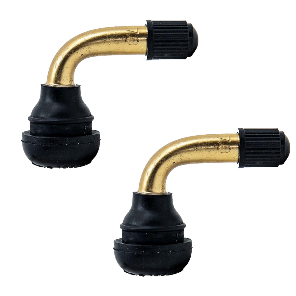 2x Tubeless Ventil 90° gebogen PVR70 für iScooter iX7 / iX7 Pro