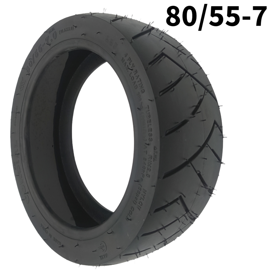 Neumático Navee N65i 80/55-7 Tubeless con capa de gel repuesto de posventa