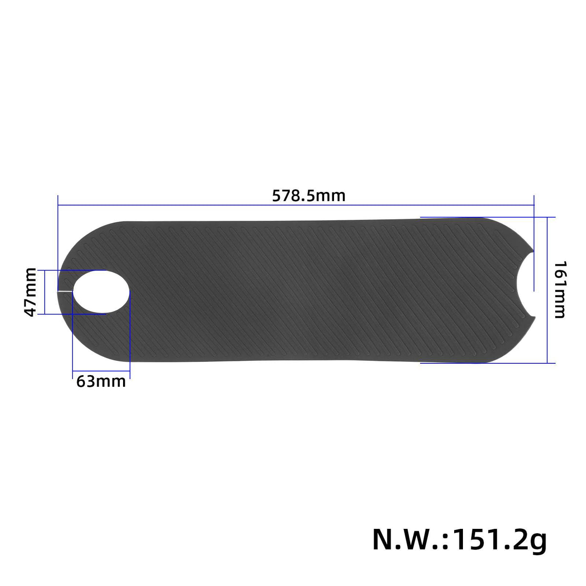 Fußmatte Silikon für Xiaomi Elite E-Scooter Originalteil
