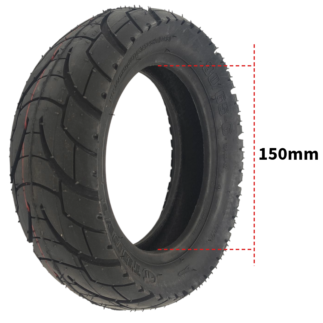 Kukirin G3 Pro Straßenreifen Tuovt 80/65-6 10x3