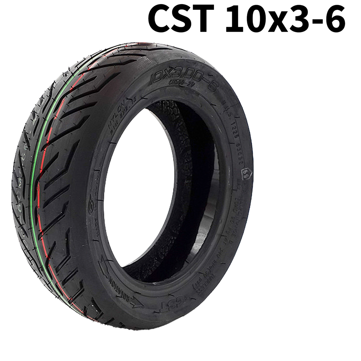 Tubeless Reifen 10x3-6 CST mit Gelschicht für NAMI Klima Originalteil