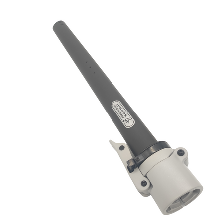 Original Faltstange weiß schwarz für Ninebot G30L (D)