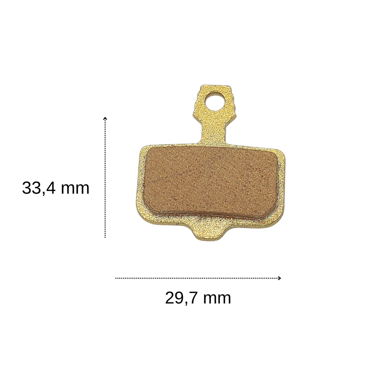 Bremsbelag Vollmetall Hydraulisch für Segway GT3 Pro 2er Set Aftermarket