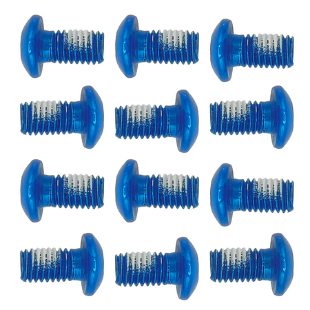 Schrauben blau eloxiert für Bremsscheibe 12 Stück Aftermarket