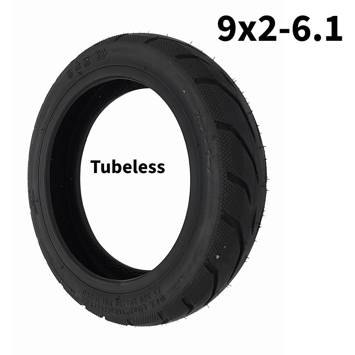 Tubeless Reifen 9x2-6.1 50 75-6.1 mit Gelschicht für Segway-Ninebot E22 Aftermarket