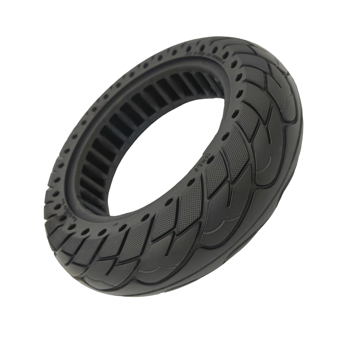 10x2.5-6.5 Vollgummi Reifen Schwarz