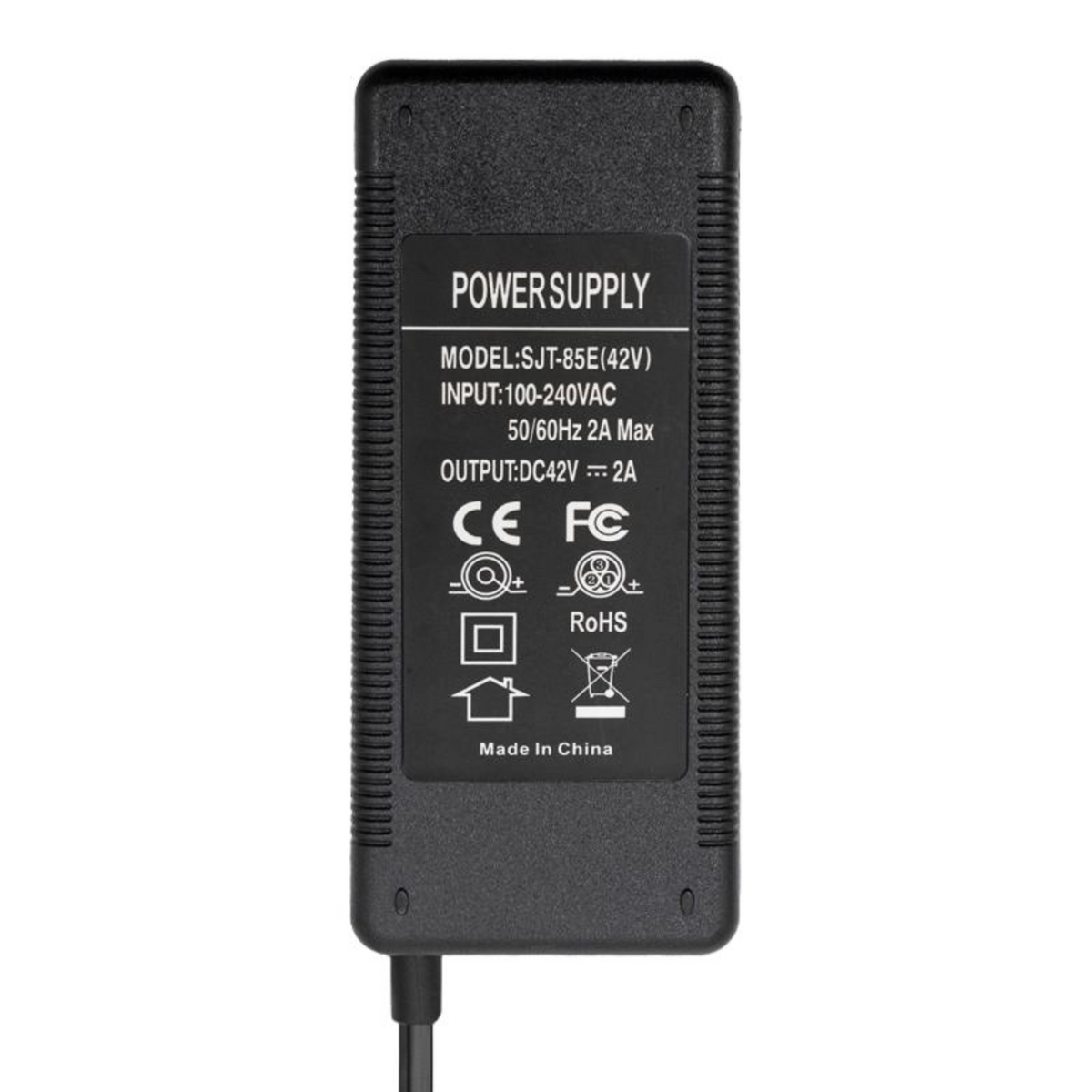Ladegerät Netzteil  42V 2A XLR Anschluss mit Netzkabel  Aktive Kühlung