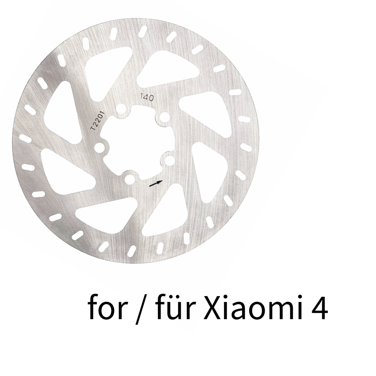 Original Bremsscheibe 140mm 5H für Xioami Mi 4 E-Scooter