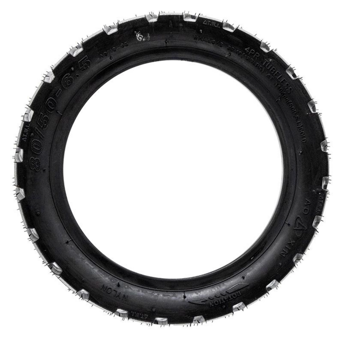 Tubeless Reifen 80/50-6.5 10x3-6.5 Zoll für Ausom DT2 PRO Aftermarket