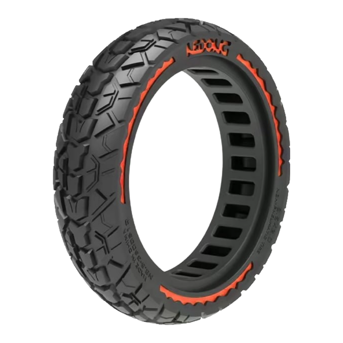 Vollgummireifen Offroad Rot 8,5x2 Zoll (50-156) Offroad [Nedong]