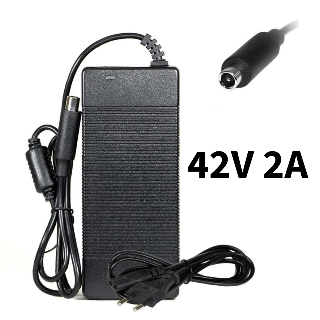 Odys Alpha X3 PRO Ladegerät Premium 42V 2A DC 8mm Stecker Aftermarket