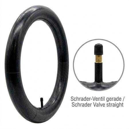 2x Schlauch 28/29x2.125-2.40 Zoll mit Schrader-Ventil für Generic E-Scooter – Bild 5