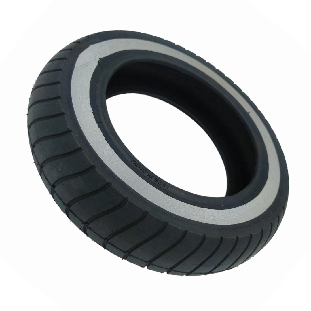 SoFlow SO2 Air Max Original Reifen 10x2.125-6 mit weißen Reflektorstreifen