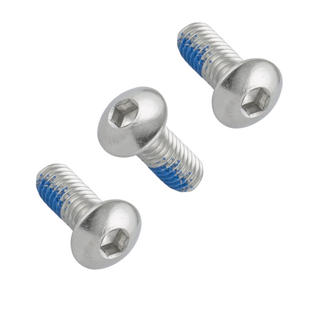 Schrauben Edelstahl für Bremsscheibe 6 Stück mit Schraubensicherungslack M5x10