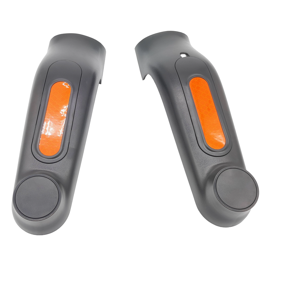 Segway Ninebot D18 D28 D38 Vordere Gabel Abdeckung Set mit Reflektor Paar